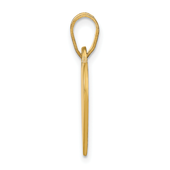 Sterling Silver/Gold-plated Small Heart Picture Jewelry Pendant - Picture 2 of 4